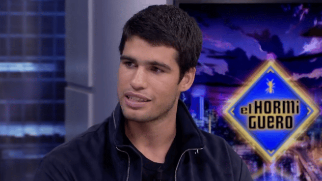 Carlos Alcaraz Carlos Alcaraz en 'El Hormiguero' a 19 de septiembre de 2022