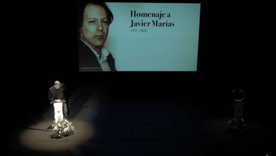 Amigos de Javier Marías le recuerdan a él y a sus libros en un homenaje celebrado en el Círculo de Bellas Artes