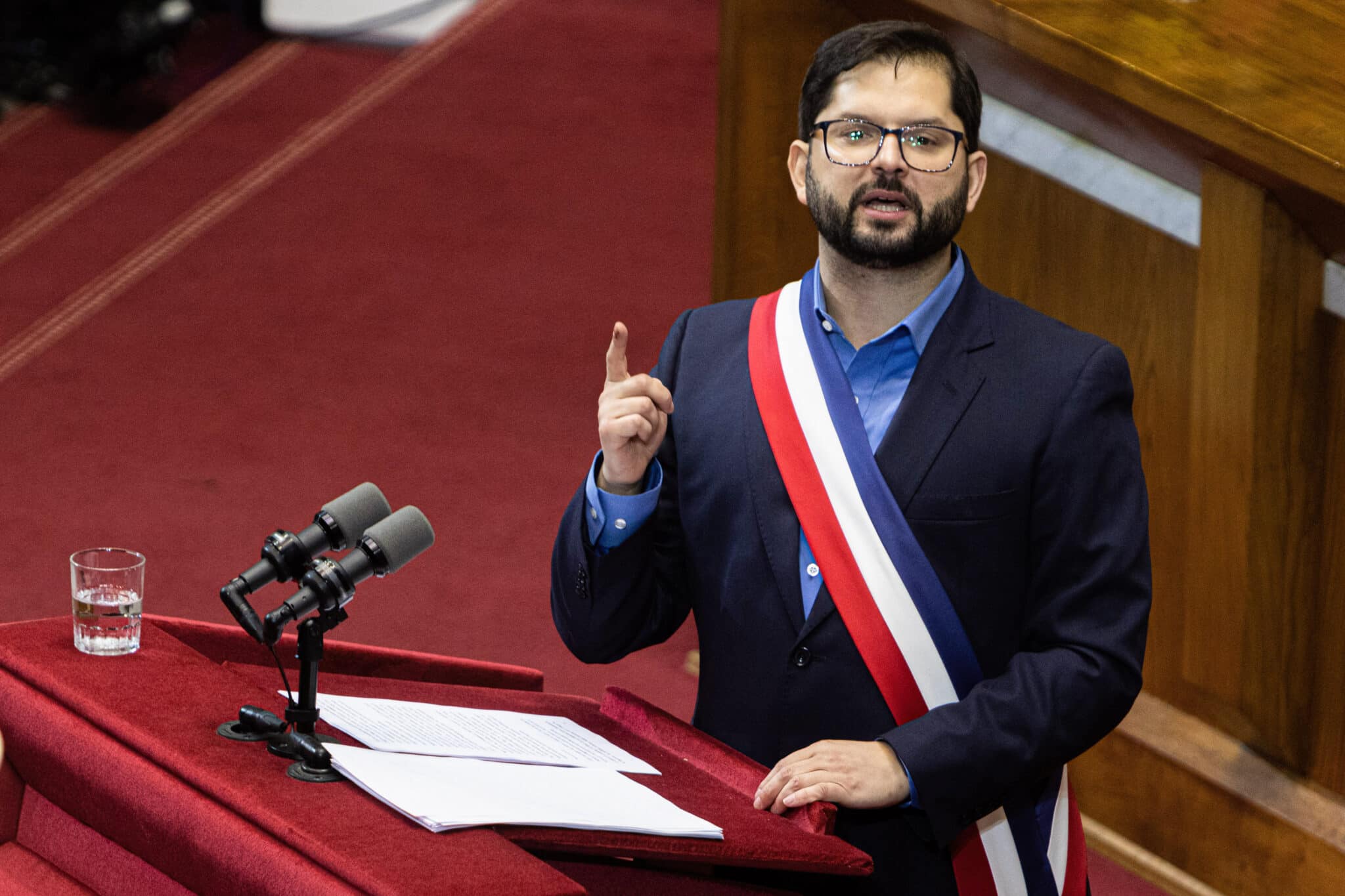 Gabriel Boric, presidente de Chile