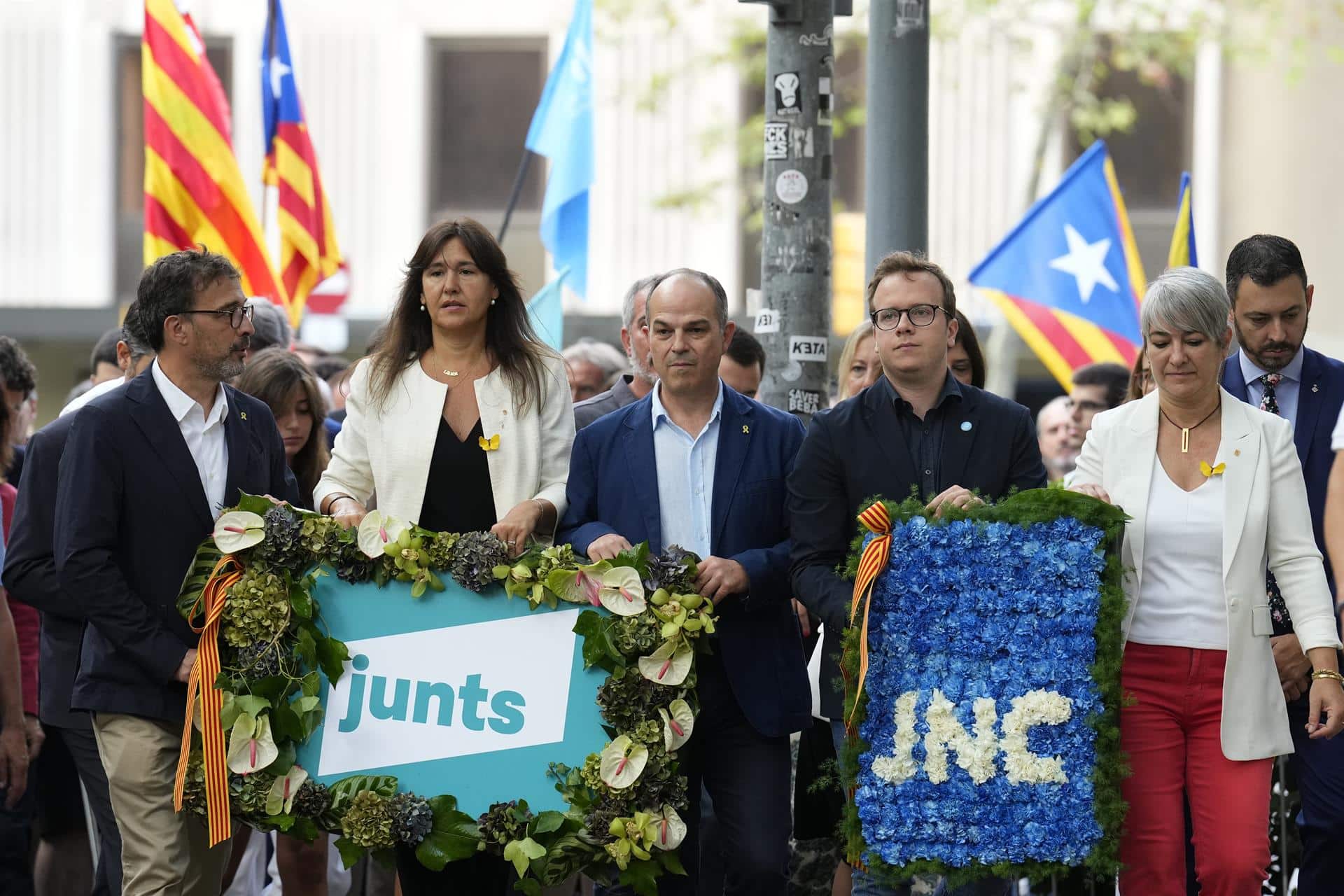 Òmnium reclama salir de la "fase autodestructiva" a los líderes de ERC y Junts