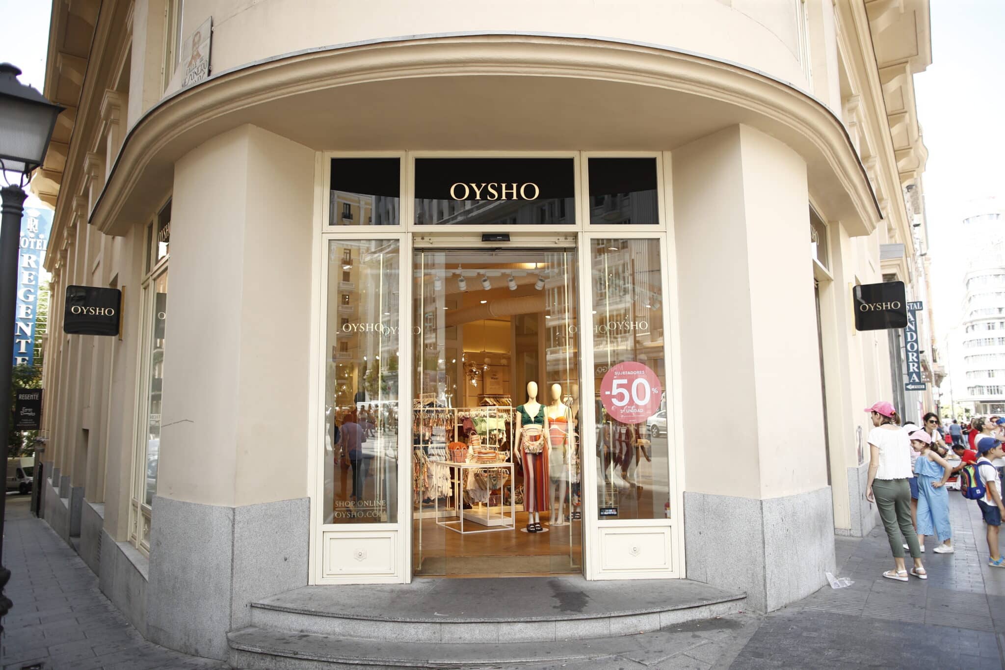 Una tienda de Oysho.