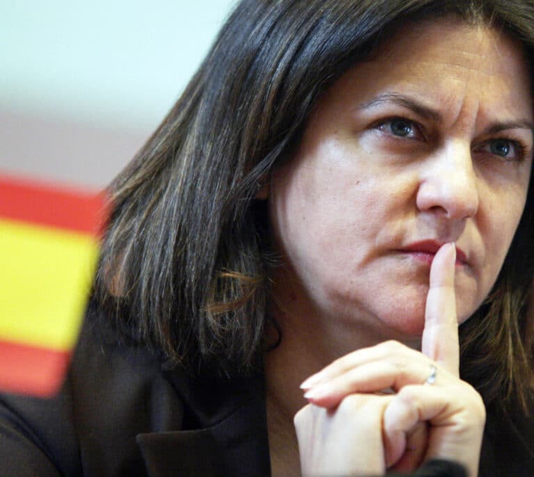 Y pensar que fue ministra del Gobierno de España...
