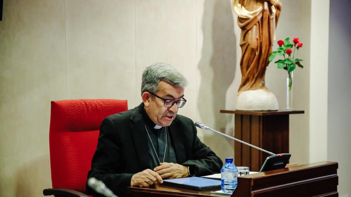 Luis Argüello, portavoz de la Conferencia Episcopal.