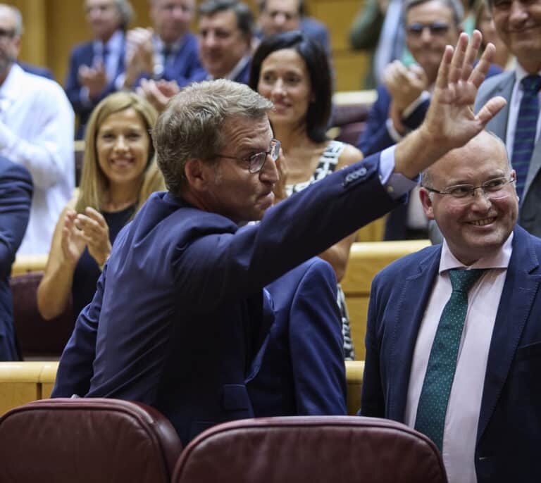 Feijóo reprende a Sánchez pero le ofrece pactos: "Siempre seremos aliados de España"