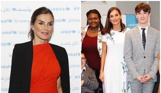 Doña Letizia, con los dos looks que ha lucido en su primera jornada en Nueva York