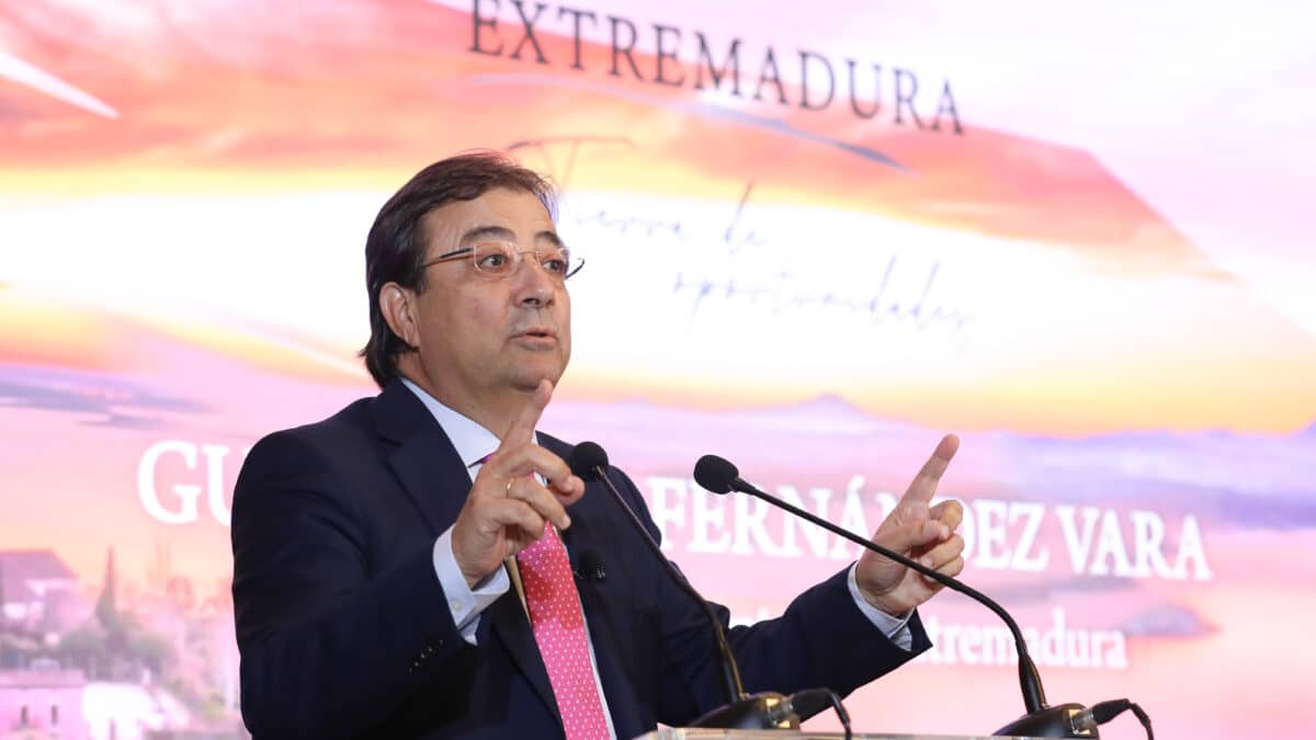 El presidente de la Junta de Extremadura, Guillermo Fernández Vara.