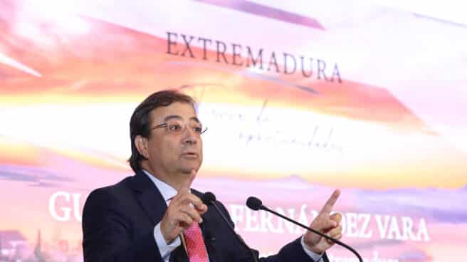 El presidente de la Junta de Extremadura, Guillermo Fernández Vara.