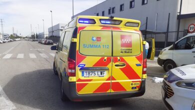 Muere un ciclista atropellado en una calle de Madrid