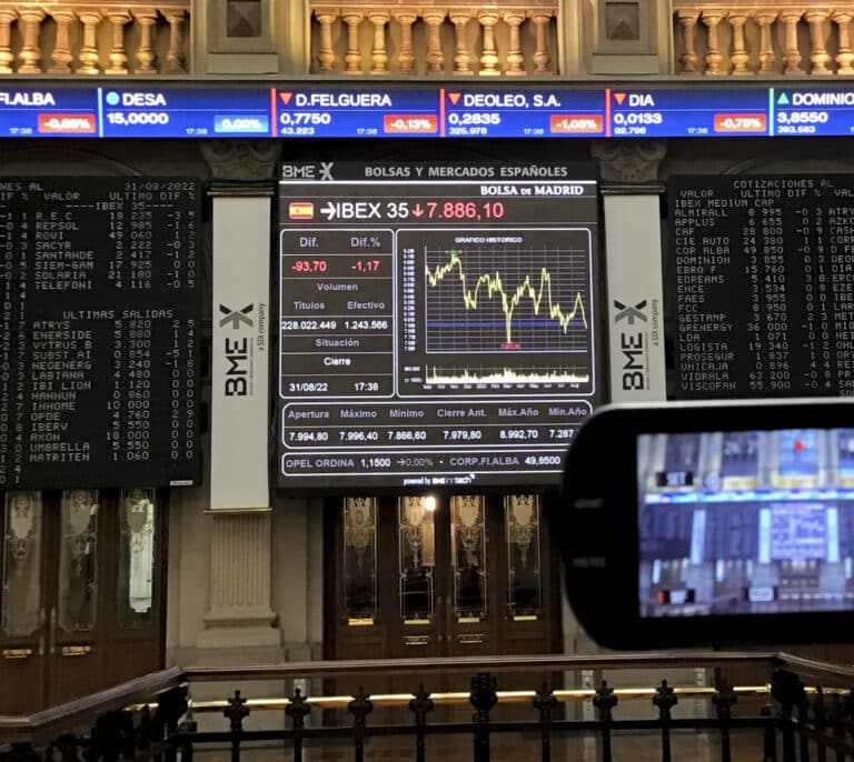 El Ibex 35 alarga su peor racha histórica y acumula una caída del 10% en el año