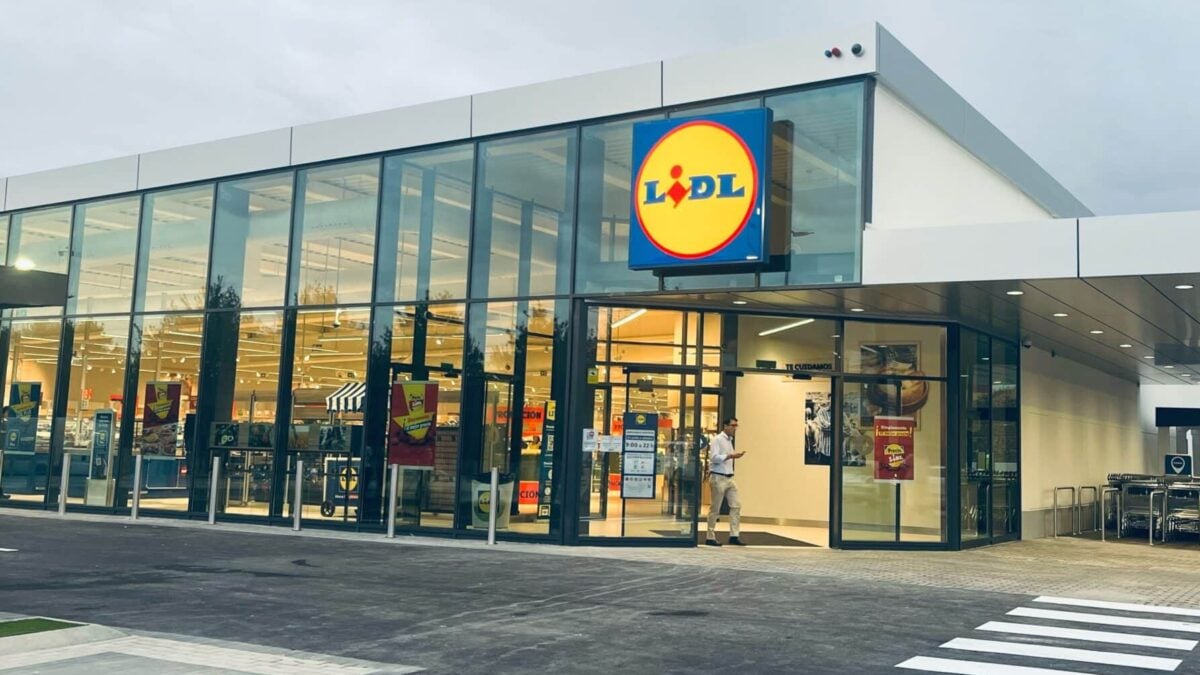 Un supermercado de Lidl en Badajoz.