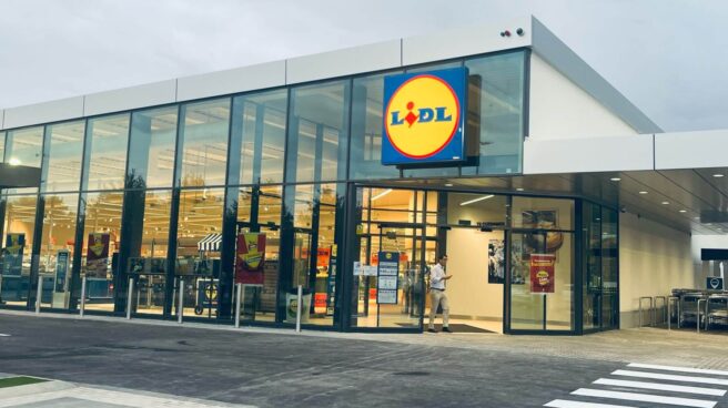 Un supermercado de Lidl en Badajoz. Un supermercado de Lidl en Badajoz.