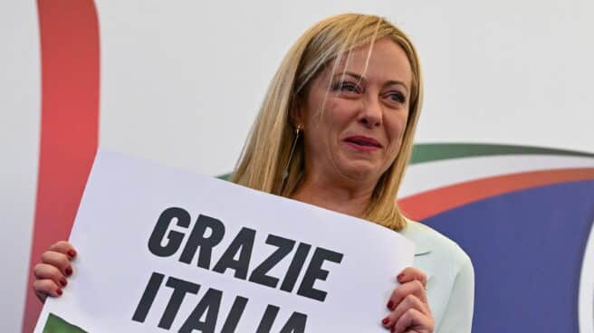 Giorgia Meloni, vencedora de las elecciones italianas