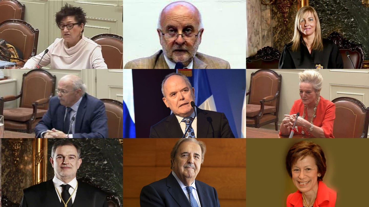 Los nueve magistrados del Supremo que se han ofrecido al CGPJ para ir al Constitucional