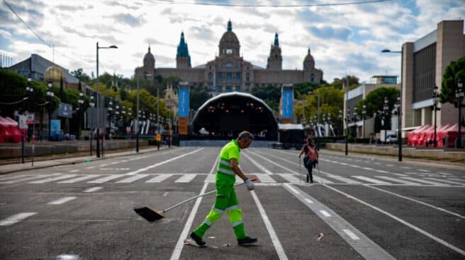 La segunda noche de La Mercè acaba con altercados en Barcelona, un fallecido y 12 detenidos
