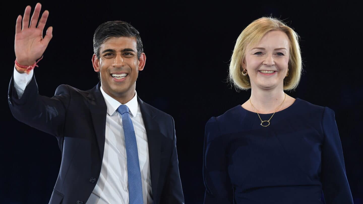 Rishi Sunak y Liz Truss compiten por el liderazgo conservador