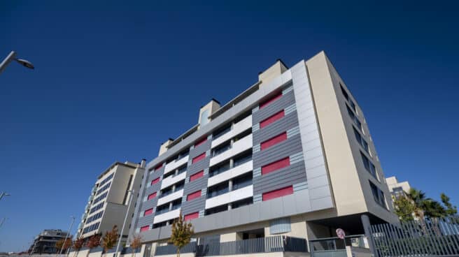 Un edificio de viviendas en Madrid.