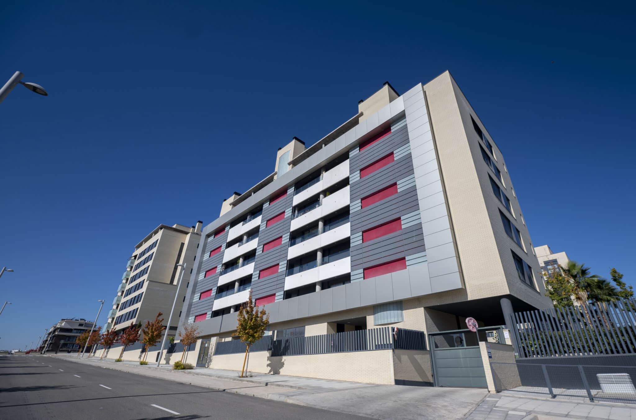 Un edificio de viviendas en Madrid.