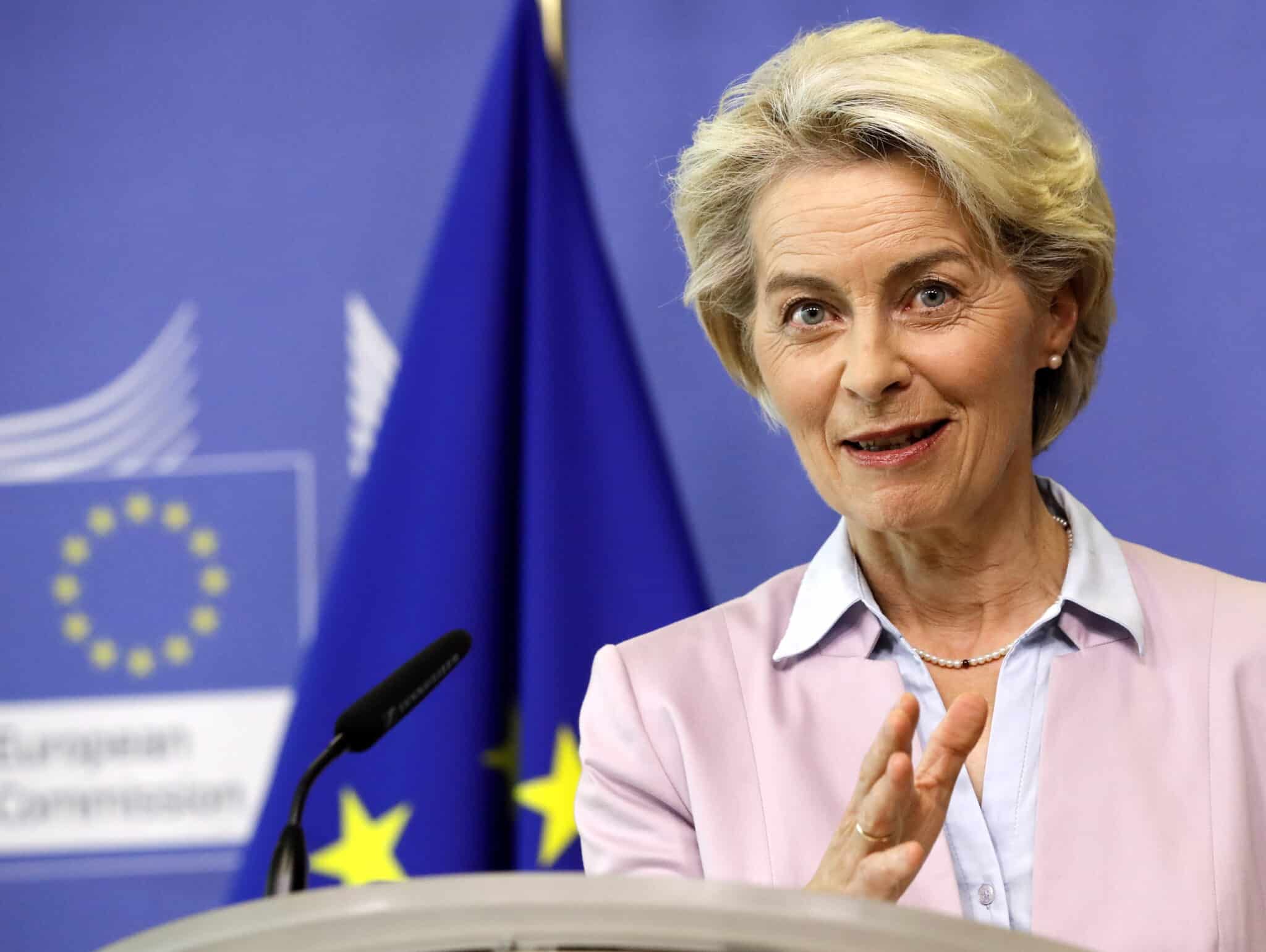 Ursula von der Leyen, presidenta de la Comisión Europea