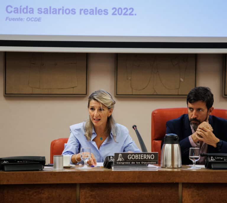 Yolanda Díaz instará a la Fiscalía a que investigue a las empresas de reparto