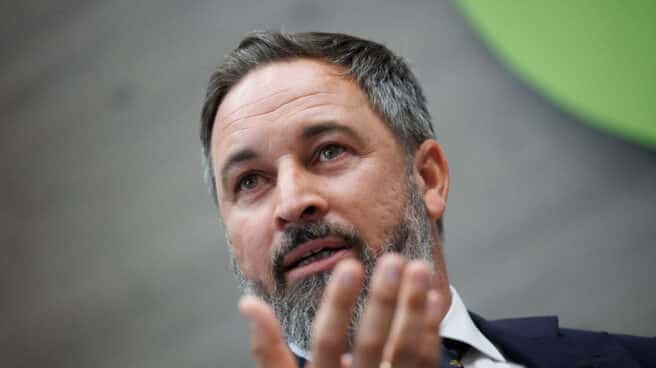 El presidente de Vox, Santiago Abascal El presidente de Vox, Santiago Abascal