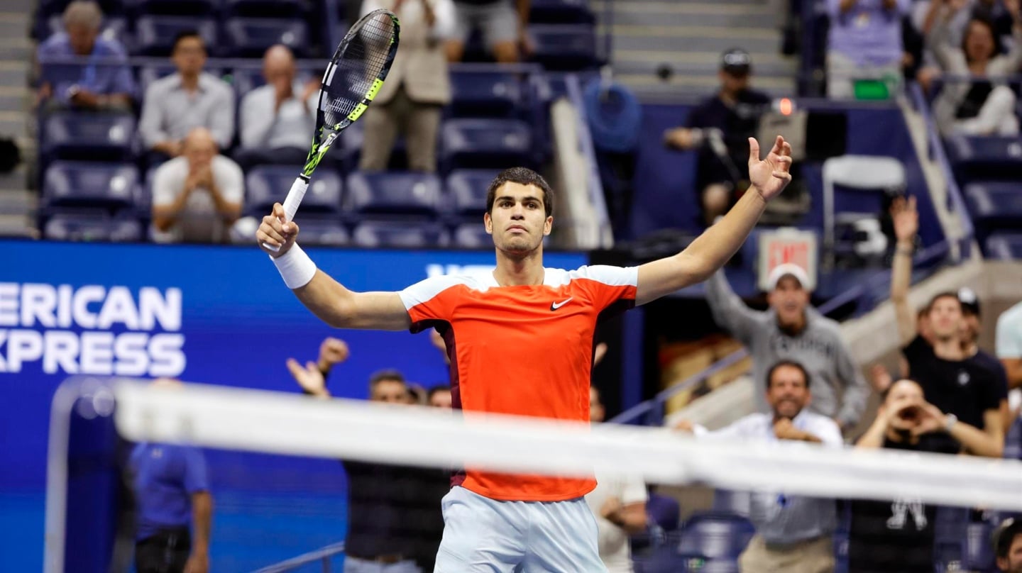 Alcaraz pasa a semifinales del US Open tras un partido histórico de 5 horas y 15 minutos