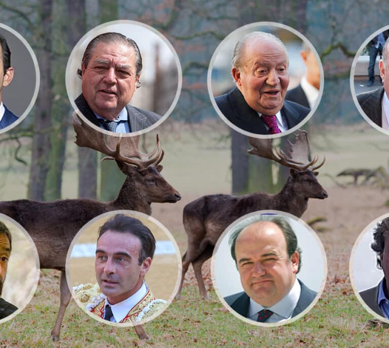 Del rey emérito al doctor Cavadas: los trofeos de caza de los famosos