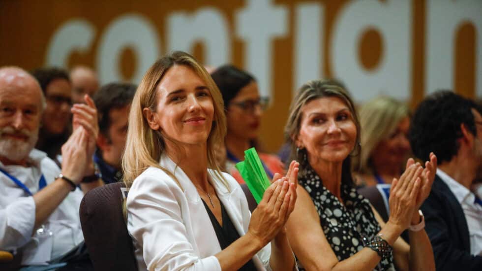 La diputada del PP en el Congreso, Cayetana Álvarez de Toledo, en el último congreso del PP de Barcelona