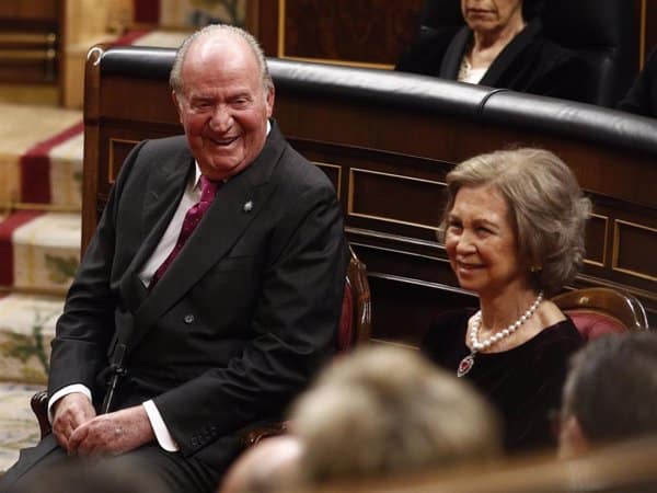 El Rey emerito Don Juan Carlos I y la Reina Sofía