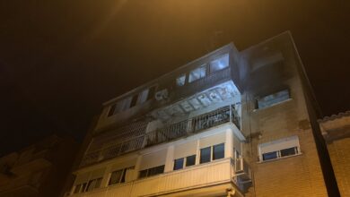 Vecinos del edificio incendiado en La Latina (Madrid): "Oímos explosiones y gritos de auxilio"