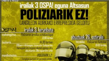 El Gobierno rechaza el Ospa Eguna de Alsasua pero "no se puede prohibir"