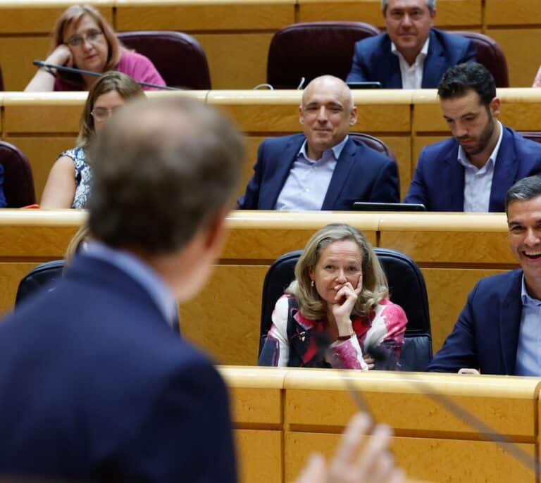 Vídeo en directo: siga el cara a cara en el Senado entre Feijóo y Pedro Sánchez