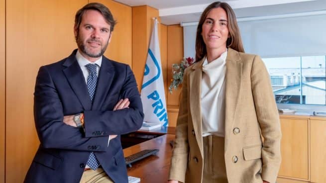 Lucía Commenge, presidenta, y Jorge Prim, vicepresidente.