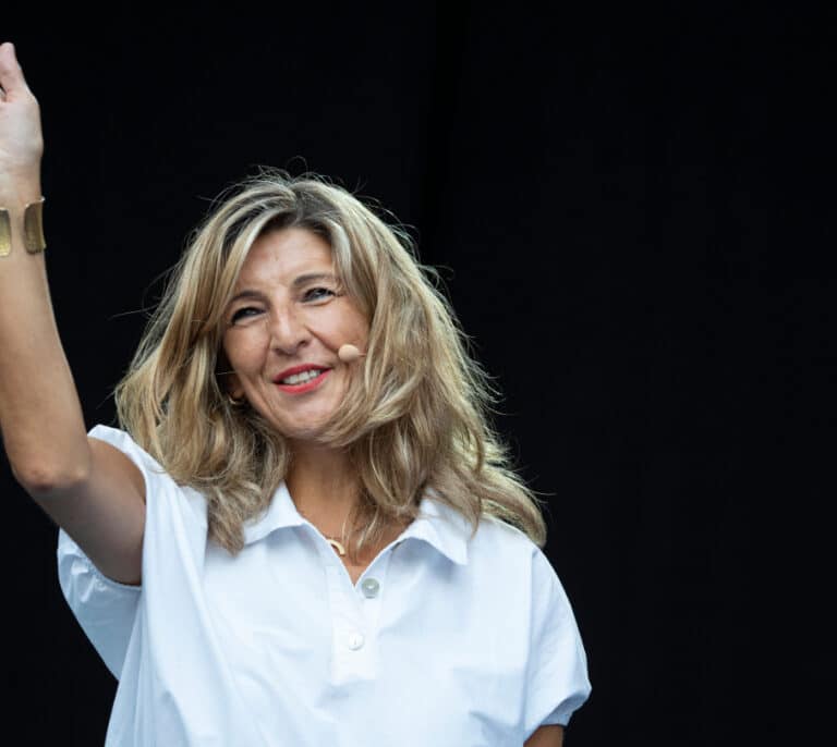 Yolanda Díaz compara su proyecto Sumar con el de Felipe González hace 40 años