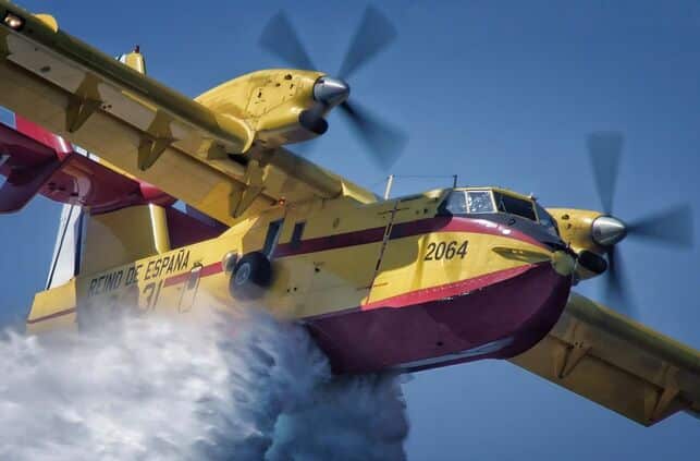 Desaparece en Ourense una avioneta contraincendios que se dirigía a Córdoba