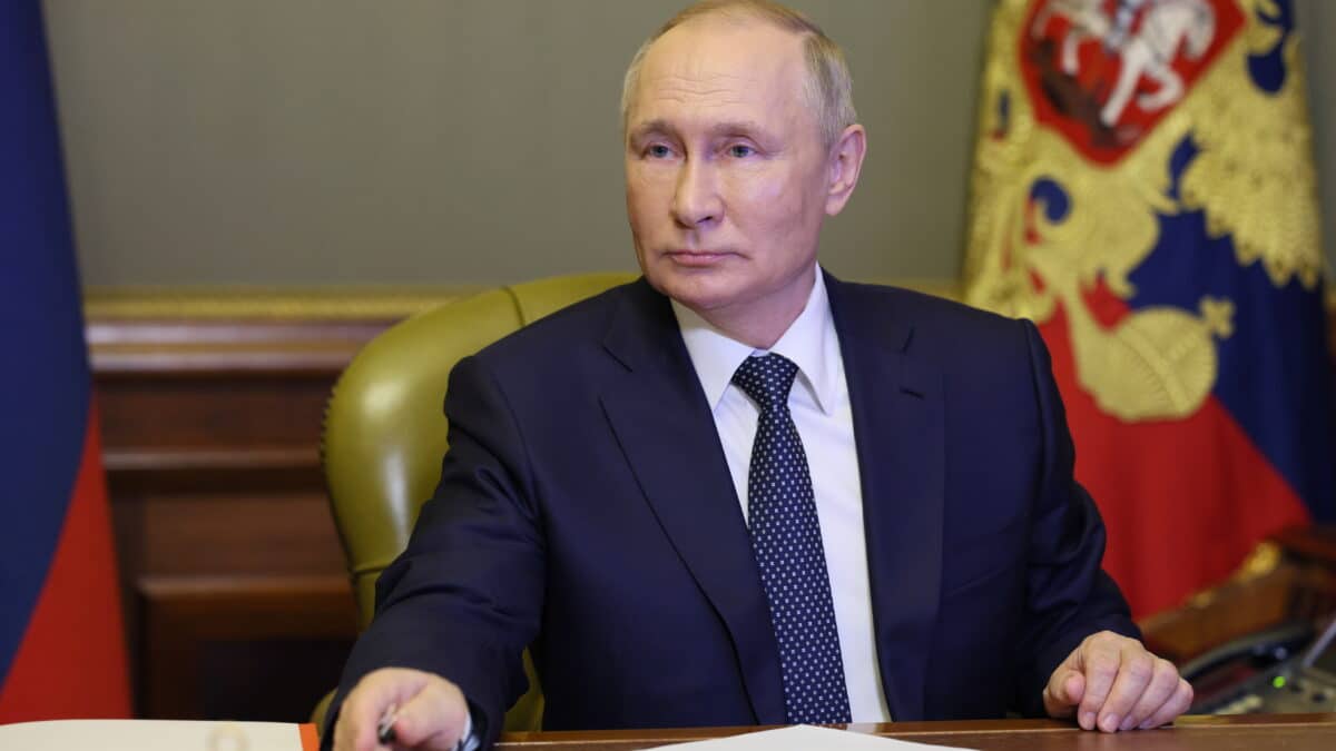 Vladimir Putin, en San Petersburgo.