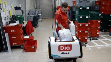 Dia empieza a repartir la compra en Alcobendas con una flota de robots autónomos