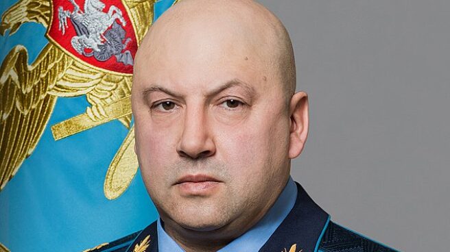 El militar ruso Sergey Surovikin. El militar ruso Sergey Surovikin.