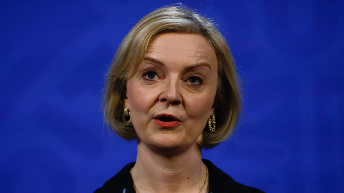 Liz Truss, la primera ministra de Reino Unido