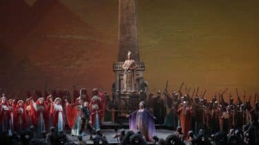 'Aida', la ópera monumental e intimista de Verdi, abre la temporada del Teatro Real