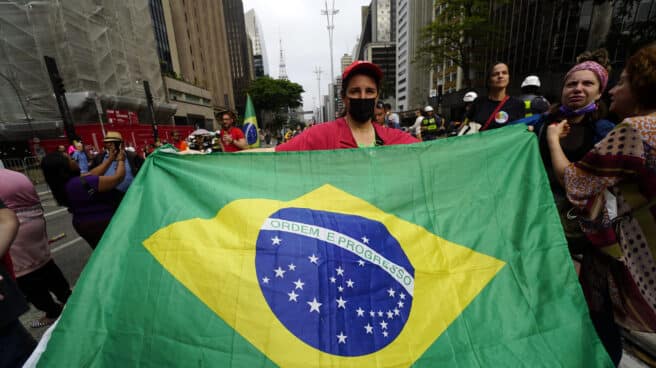 Manifestación de seguidores de Lula Manifestación de seguidores de Lula