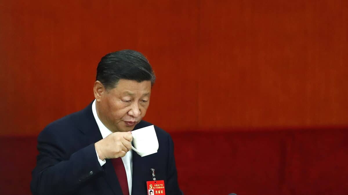Xi Jinping en el XX Congreso del PCCh