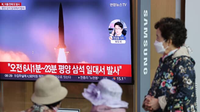 Corea del Norte lanza dos misiles de corto alcance