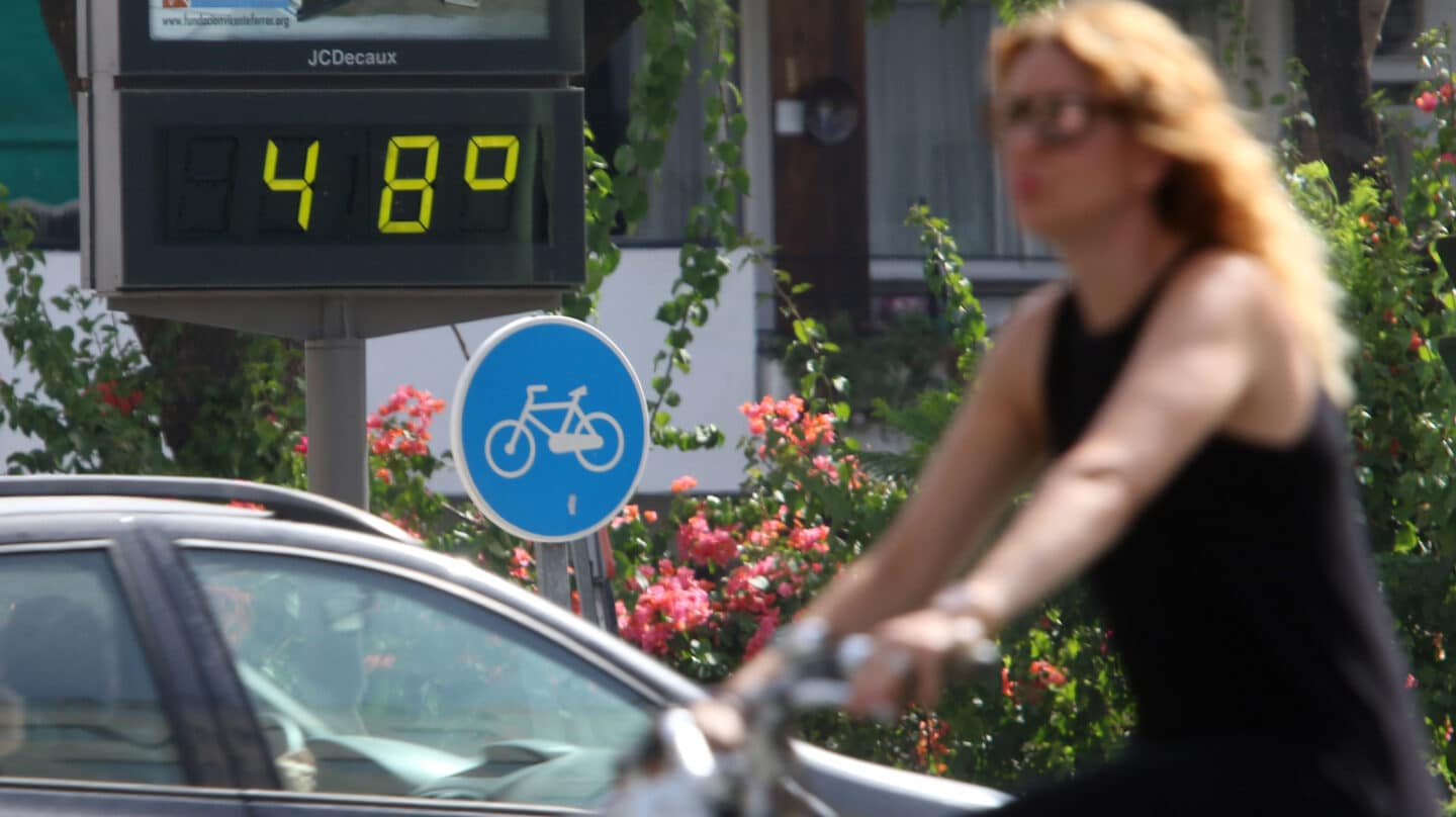 Ola de calor en Sevilla en 2017.