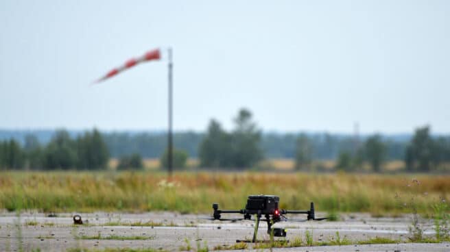 Dron de las fuerzas militares ucranianas Dron de las fuerzas militares ucranianas