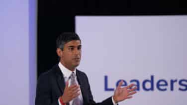 Rishi Sunak anuncia oficialmente su candidatura para suceder a Liz Truss