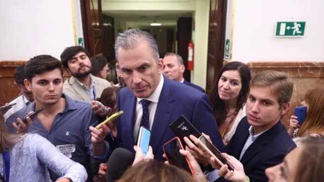 El candidato a la alcaldía de Madrid por Vox, Javier Ortega Smith.