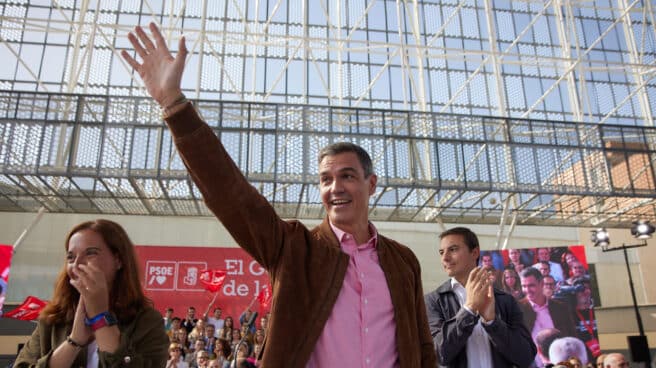 Pedro Sánchez retoma la gira del PSOE en Getafe