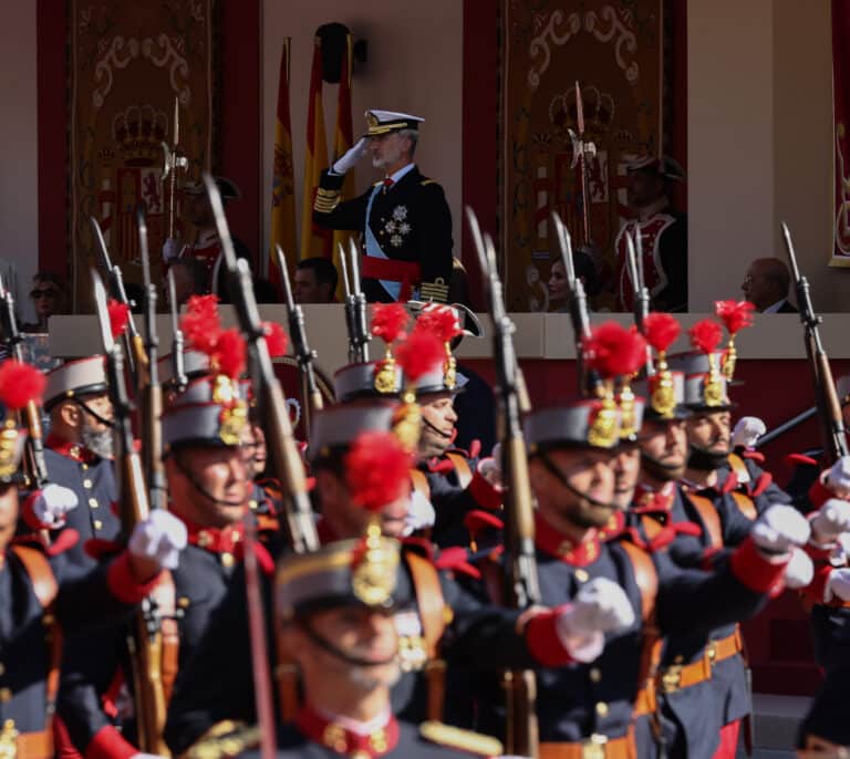 RTVE logra más de un 45% de cuota de pantalla gracias al desfile del 12 de octubre, la máxima desde 2009