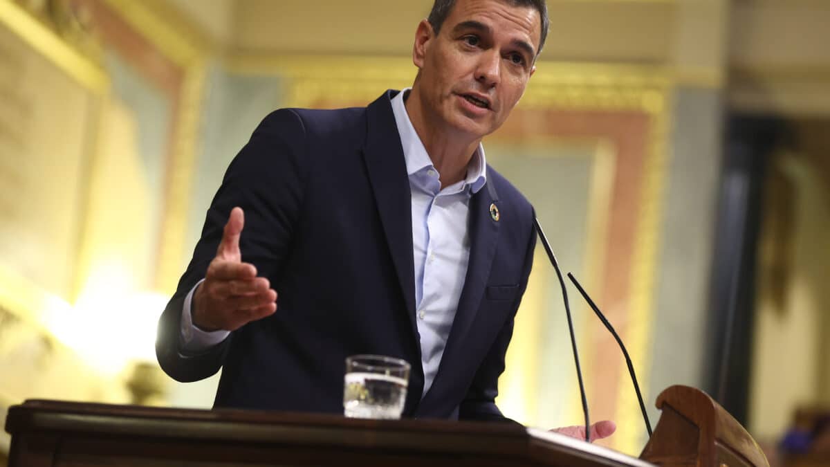 El presidente del Gobierno, Pedro Sánchez