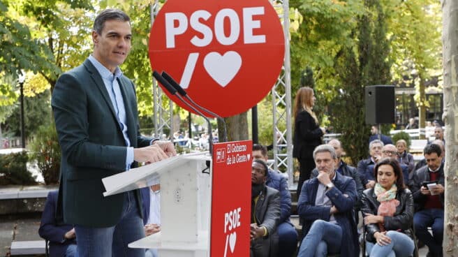 Pedro Sánchez participa en un acto en Soria